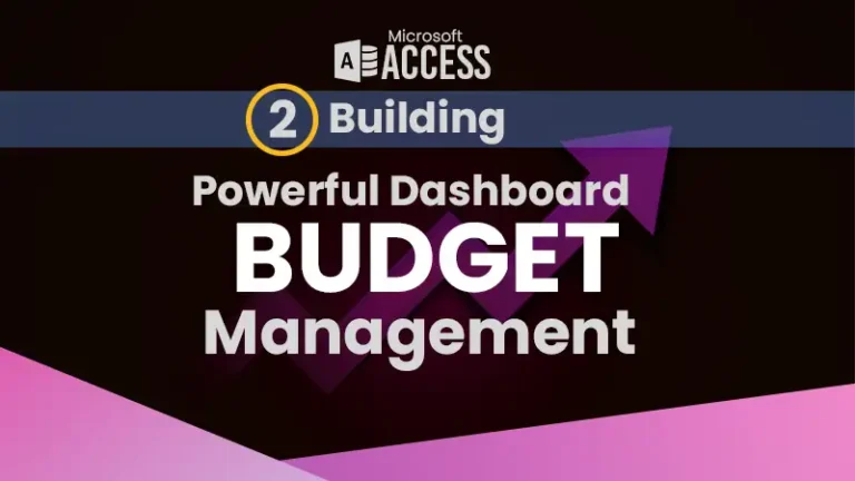 Building Powerful Dashboard for Budget