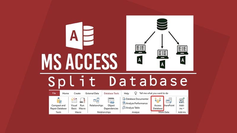 MS Access Split Database Featured