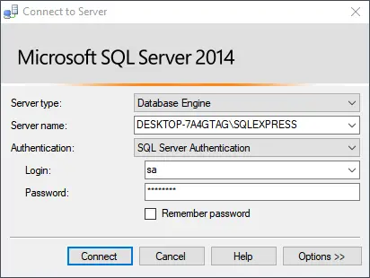 SQL Server Login