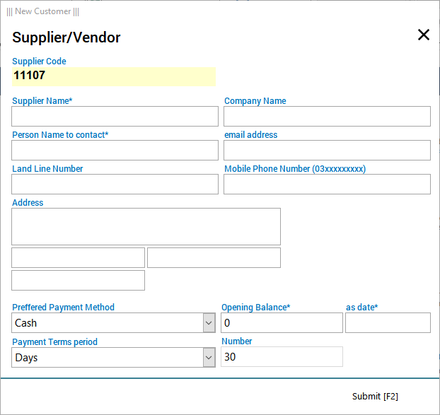 MS Access Form with Labels