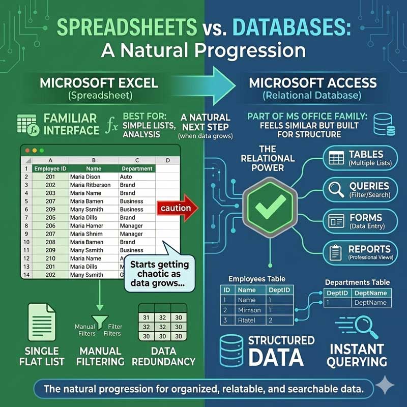 spreadsheets-vs-access-database